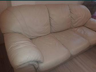 Продам диван из натуральной кожи