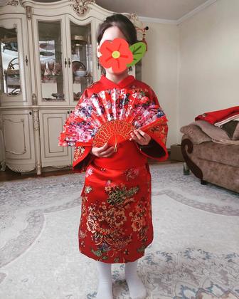 Японское нац платье на 5-8лет
