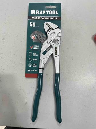 Клещи переставные -гаечный ключ Kraftool Vise-wrench 50 mm