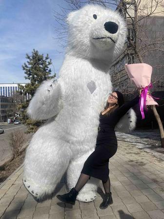 Белый мишка, медведь на любой праздник, поздравление От Топтыгина