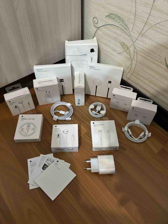 зарядка на iphone адаптер20W шнур наушник для эпел вотч макбук айфон 15