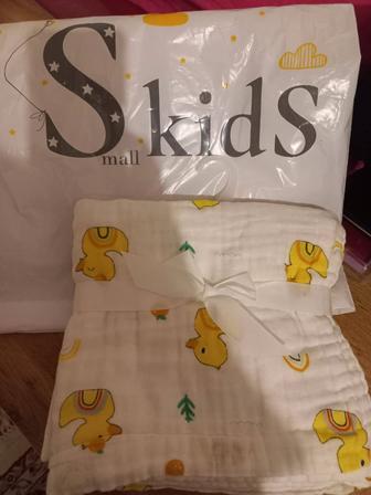 Детское муслиновое одеяло