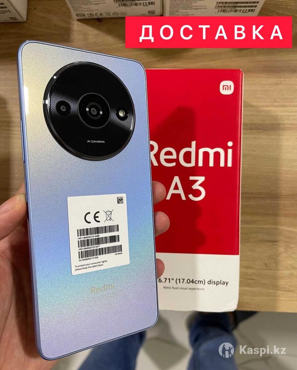 Redmi A3. 128 гб. Редми А3. Телефон. Смартфон.: №114673593 — мобильные  телефоны в Астане — Kaspi Объявления