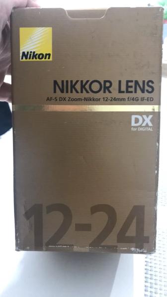 Продам объектив Nikon AF-S DX Zoom-NIKKOR 12-24mm f/4G IF-ED