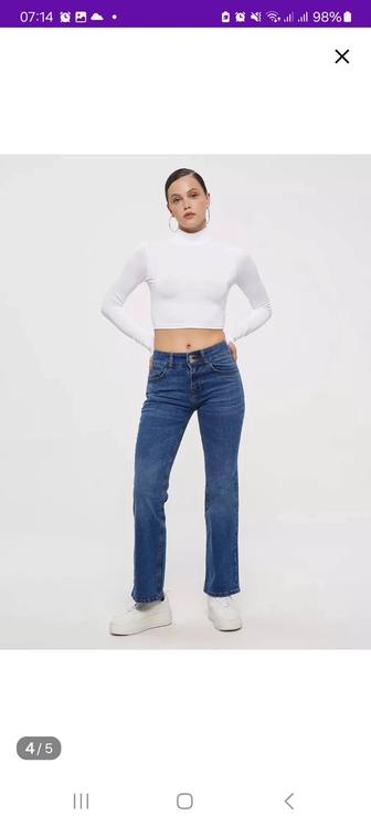 Продам Новые джинсы клеш, бренд ТВОЕ, размер xs 25