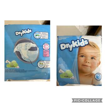 Детские товары подгузники фирмы Dry kids