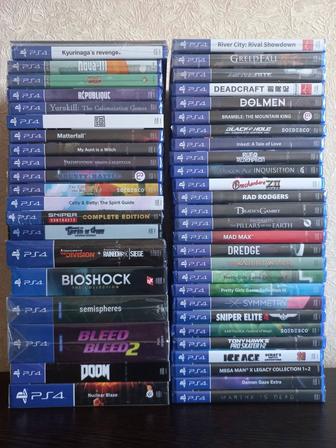 Игры на дисках для приставки Playstation 4 PS4 PS5