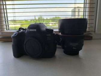 Камера и объектив Canon 6D mk2 и Canon 50mm 1.2