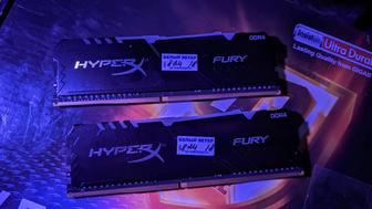 Оперативная память HyperX Fure RGB, kit 2x8(16gb) 3200 cl16