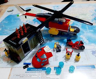 Lego лего конструктор наборы пожарный и скорая помощь