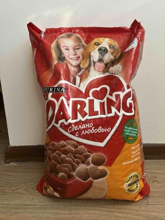 Обменяю сухой корм для собак Darling 10 кг на кошачий сухой корм
