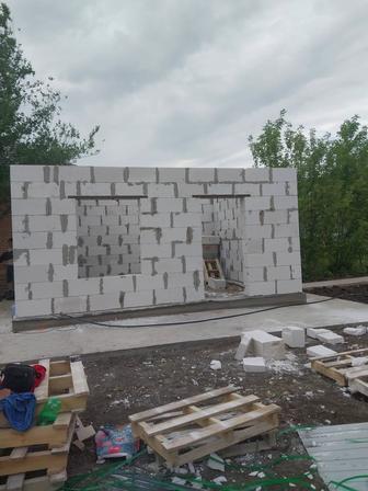 Услуги бригада каменщики построим дом сарай гараж вримянка залем фундамент