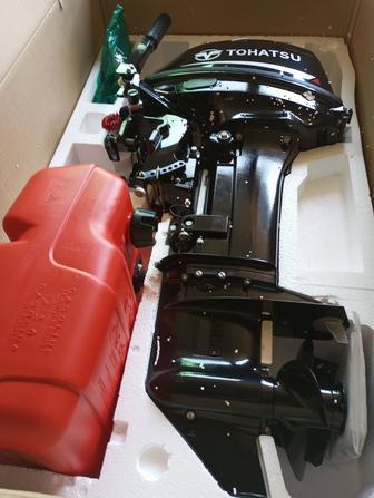 Лодочный мотор Тохатсу 9.8 двухтактный, новый 2024 года выпуска.