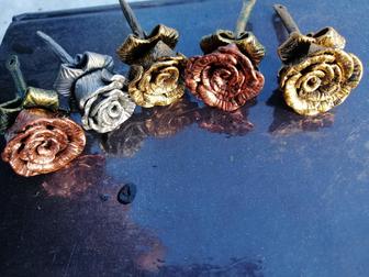 Кованая роза(брелок) для ключей