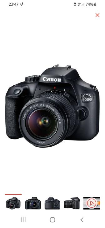 Canon EOS 4000d 18-55 III чёрный