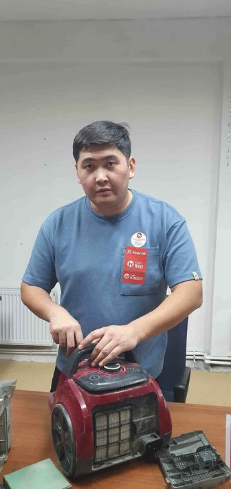 Мастер по ремонту пылесосов в Алматы. Гарантия на работу до 12 мес.