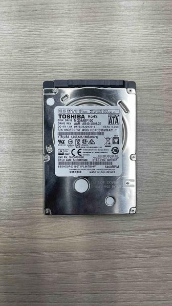 Жесткий диск для ноутбука TOSHIBA1000GB/ Здоровье 100%