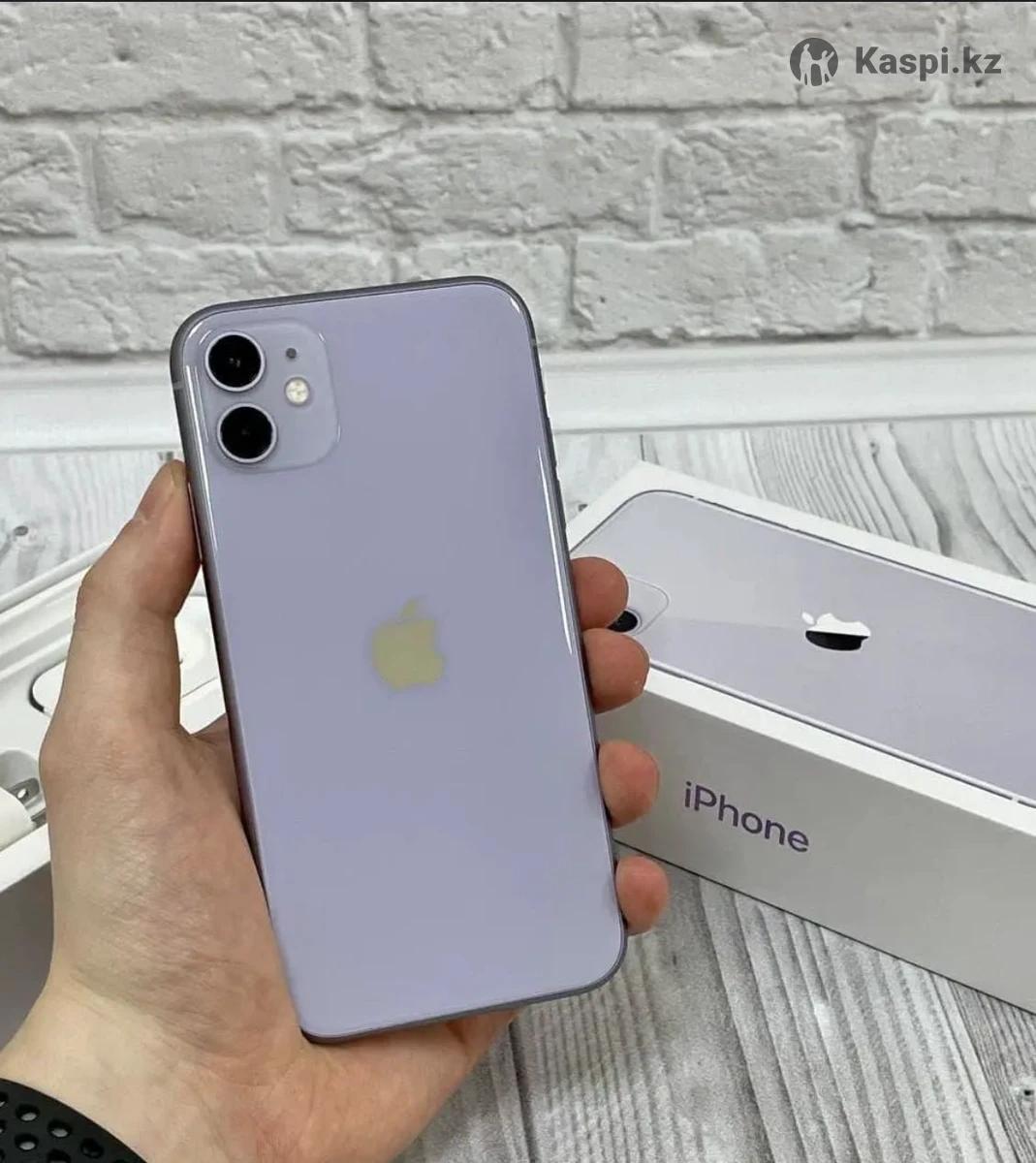 Продам телефон Iphone 11 фиолетовый в хорошем качестве: №114655828 —  мобильные телефоны в Астане — Kaspi Объявления