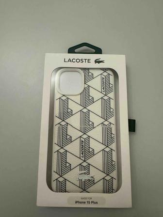Продам оригинал чехол Lacoste на IPhone 15