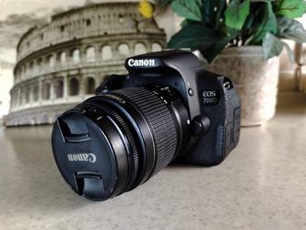 Продам зеркальный фотоаппарат Canon EOS 700D kit 18-55 (комплект)
