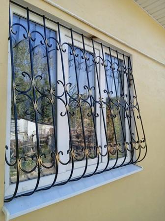Решетки на окна и сварные решетки в Алматы