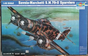 Сборная модель самолета Savoia-Marchetti