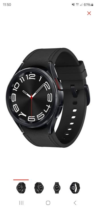 Новые Смарт часы Galaxy watch 6 classic. Торг