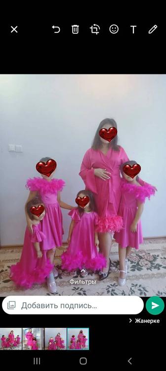 Платья мама и дочки